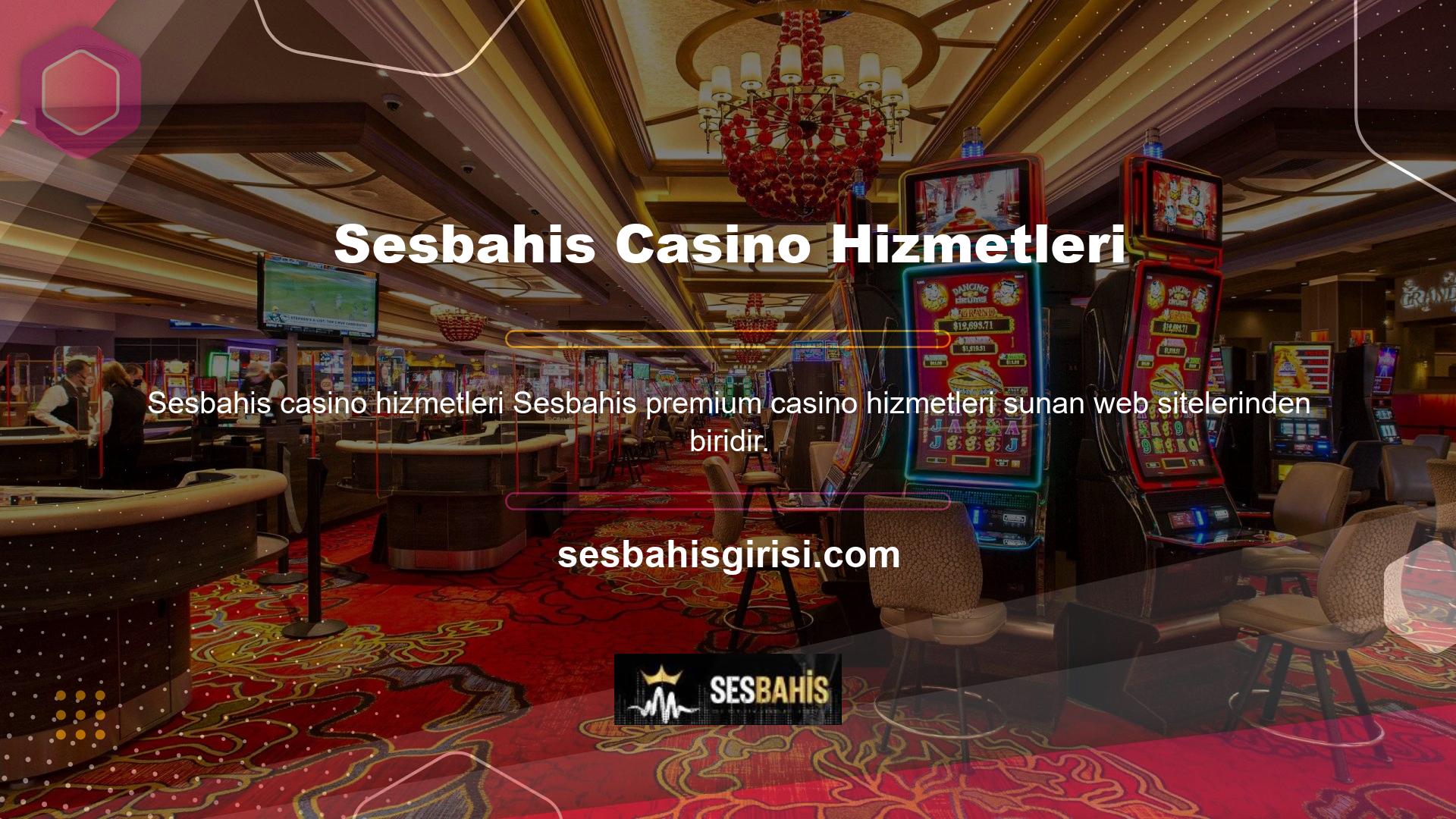 Özellikle oyun alanında otantik bir casino ortamı yaratmak için gelişmiş programlar kullanıyoruz