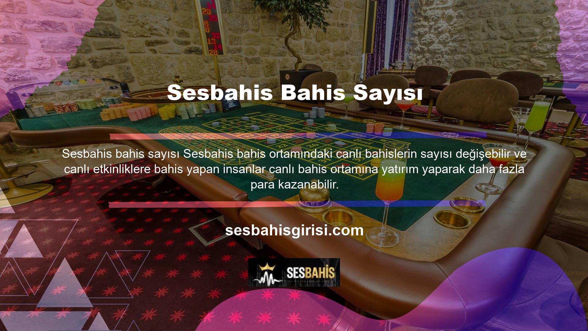 Eğer bir bahis tutkunuysanız, Sesbahis sizin için bir zorunluluktur